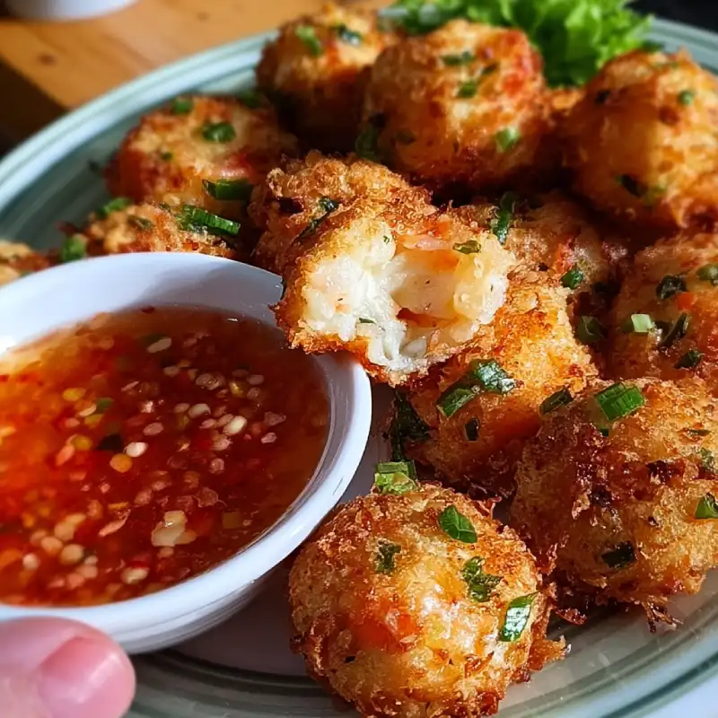 Crispy Shrimp Balls Recipe