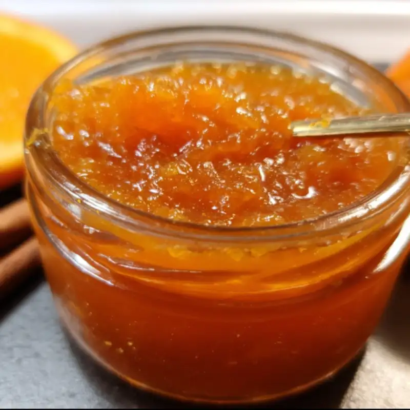 Winter Spiced Orange Jam No Pectin
