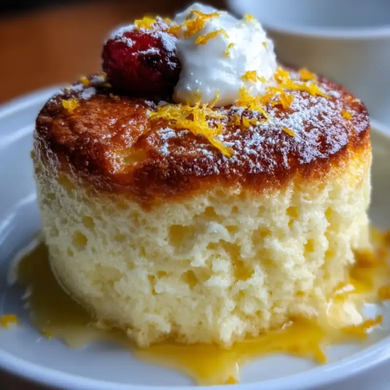 Lemon Cottage Cheese Mug Cake