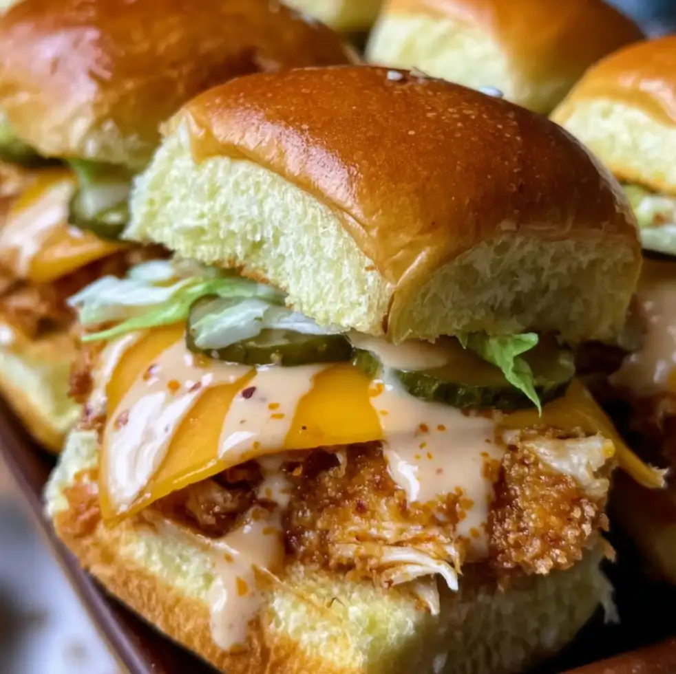 Bang Bang Chicken Sliders