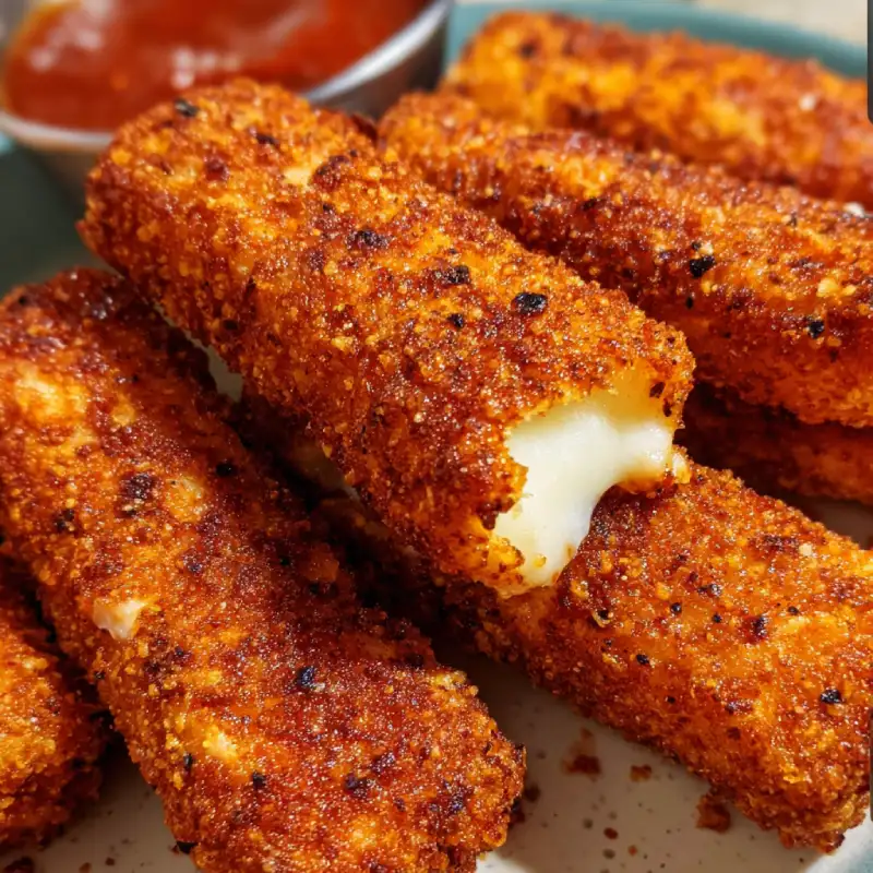 Nashville Hot Mozzarella Sticks