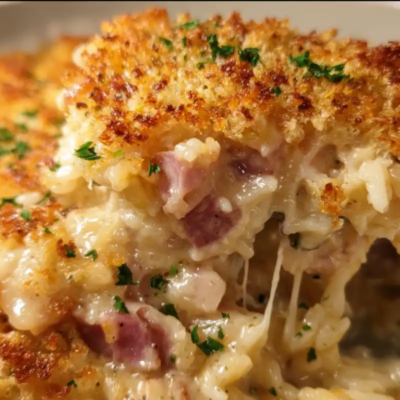 Delicious Chicken Cordon Bleu Casserole
