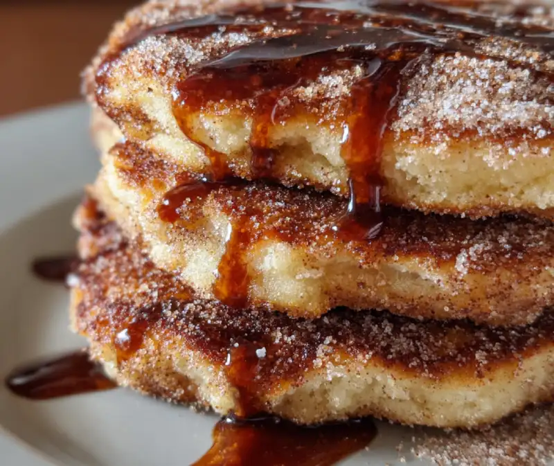 Spanish Churro Pancakes