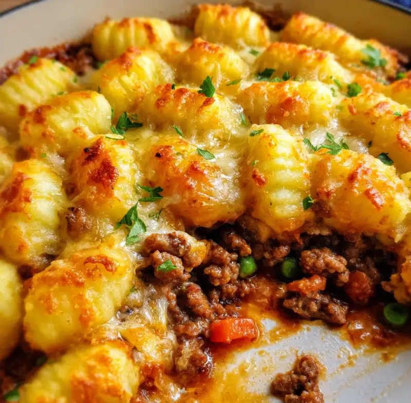 Quick Gnocchi Shepherd's Pie