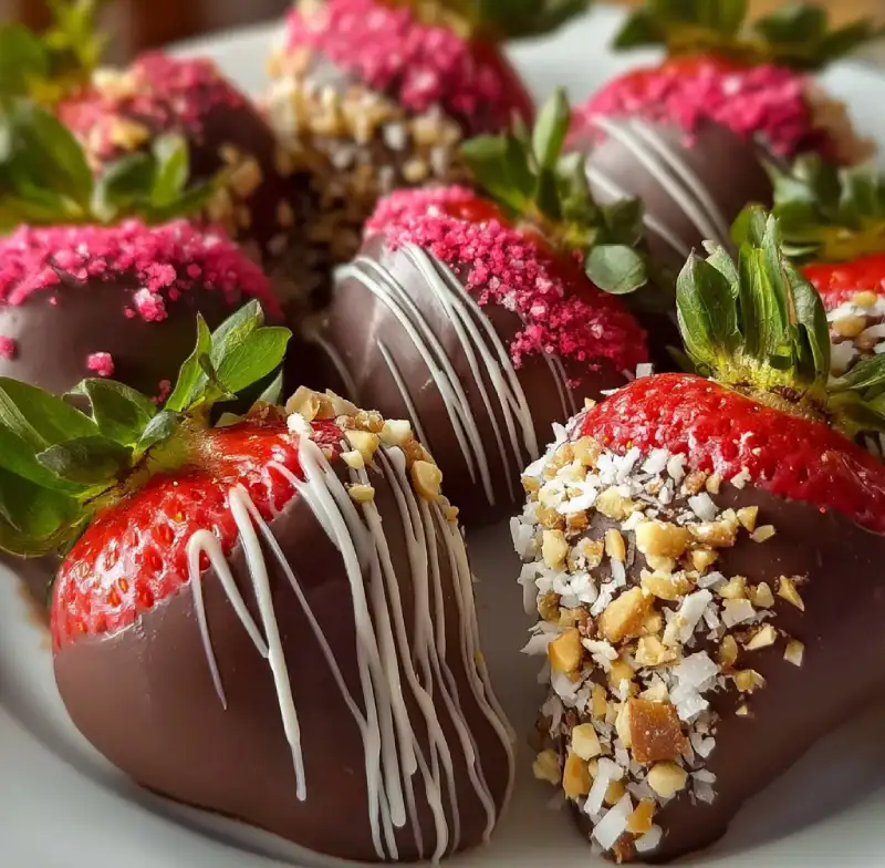 Delicious Chocolate Covered Strawberries Recipe