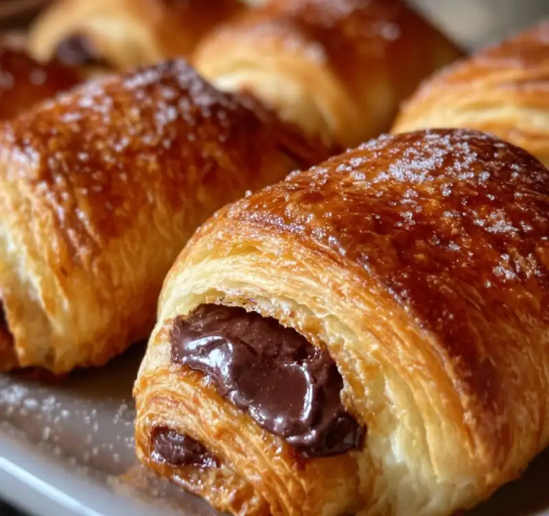 Homemade Chocolate Croissants: Delicious Recipe