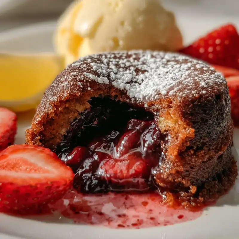 Pink Lava Cake Valentine’s Day