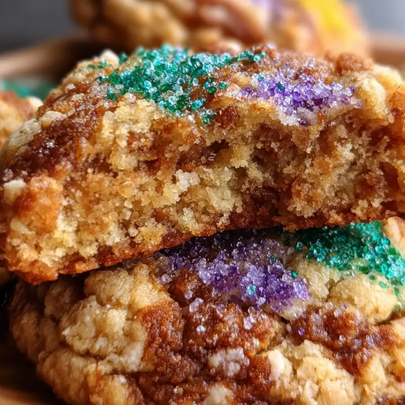Flavorful King Cake Cookies: Easy Recipe Guide
