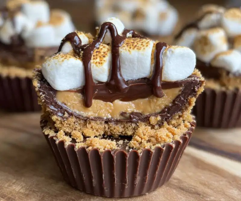S'mores Peanut Butter Cups