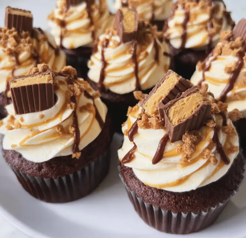 Reese’s Peanut Butter Cupcakes