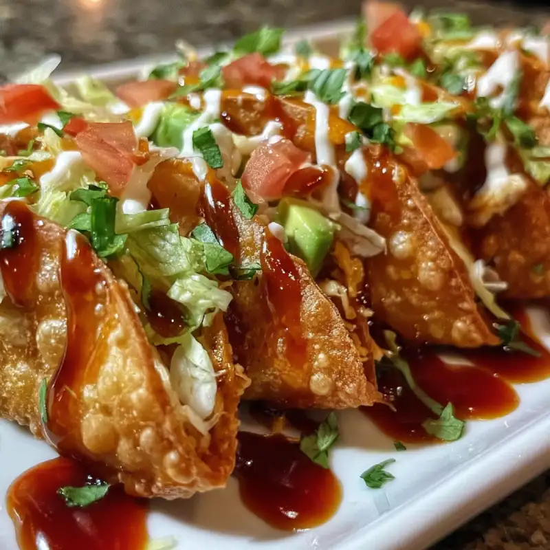 Applebee's Chicken Wonton Tacos