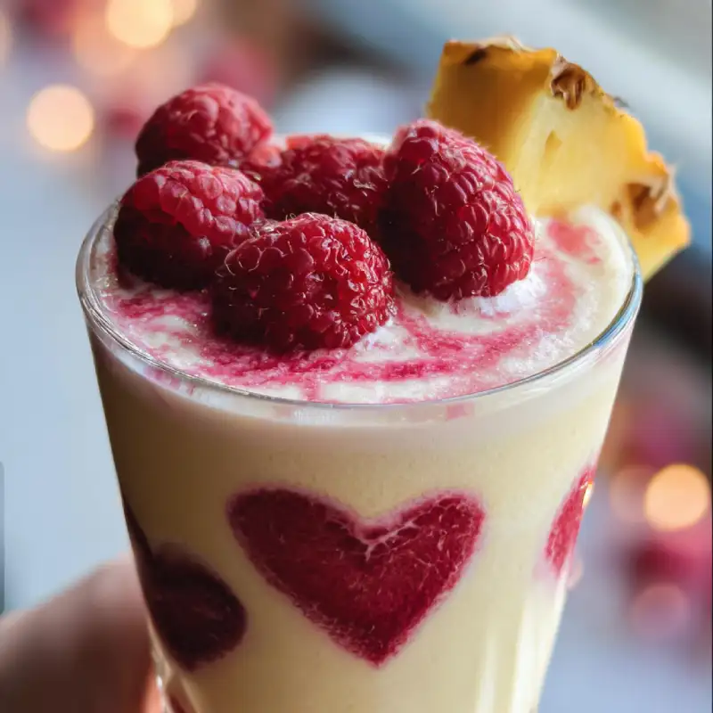 Raspberry Piña Colada