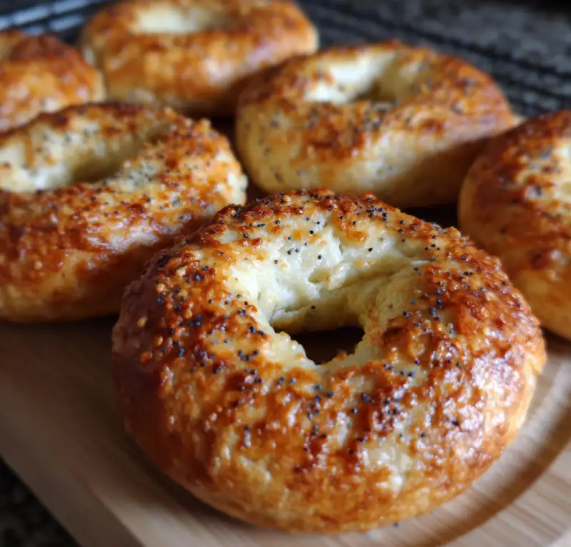 Greek Yogurt Bagels