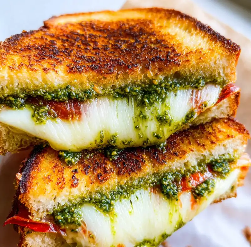 Pesto Grilled Cheese