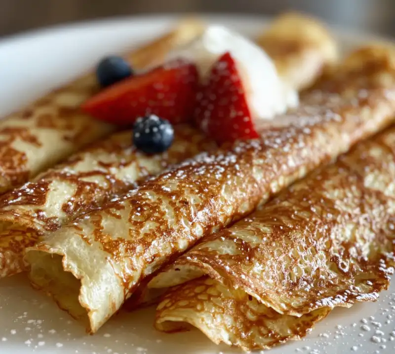 Oatmeal Crepes