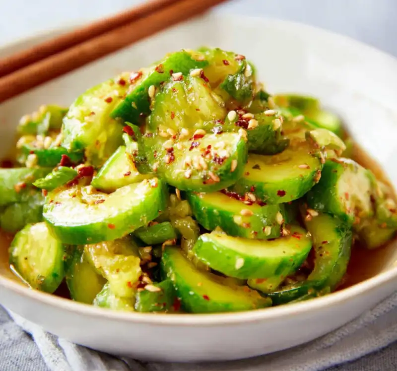 TikTok Korean Cucumber Salad