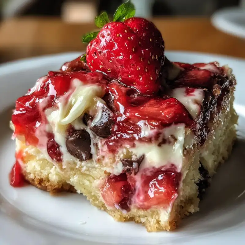 Gooey Strawberry Earthquake Cake: Delicious Recipe
