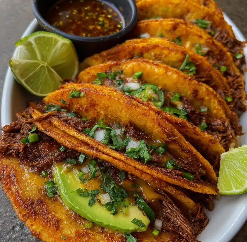 Super Crispy Birria Tacos Recipe: Delicious & Easy to Make