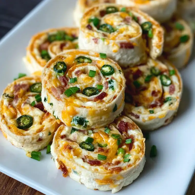 Easy Jalapeno Popper Pinwheels Recipe