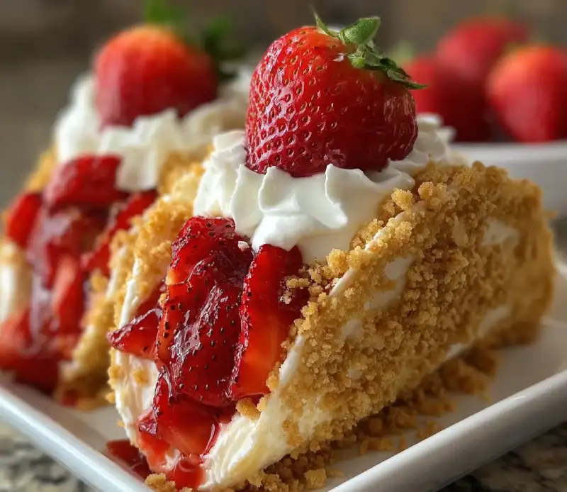 Irresistible Strawberry Crunch Cheesecake Taco Recipe