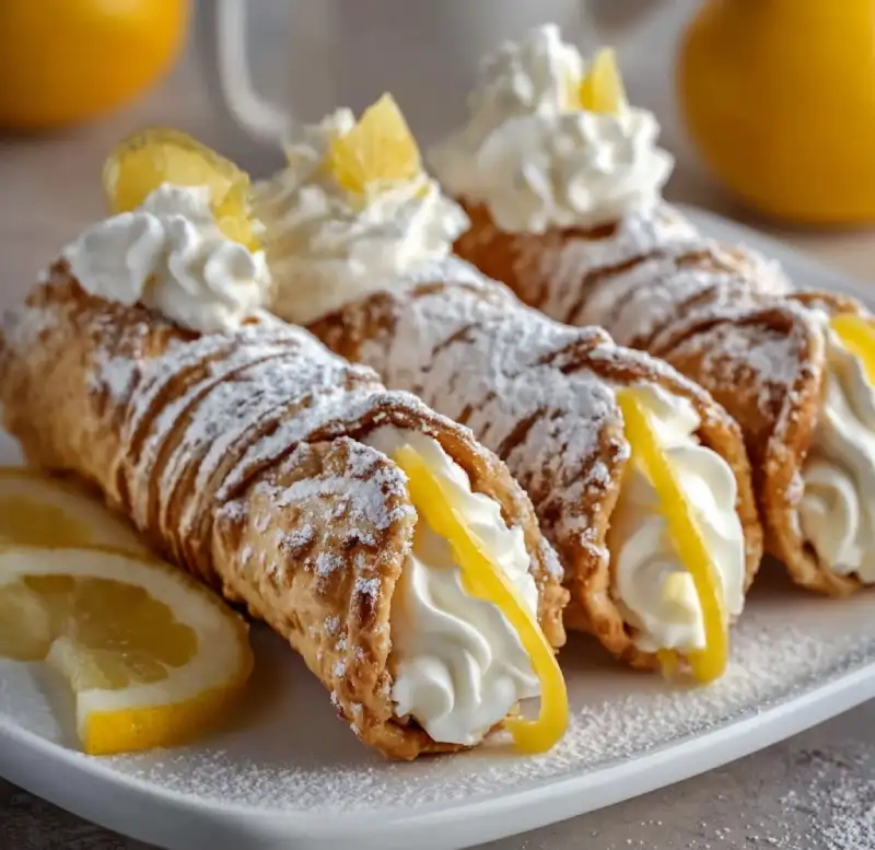 Easy Lemon Meringue Cannoli Recipe: Delicious Guide