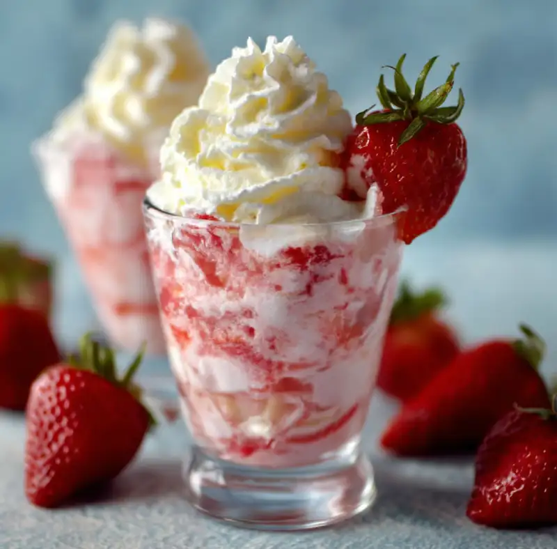 Frozen Strawberry Dole Whip Delight Recipe