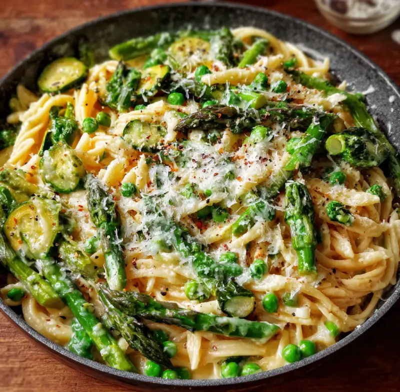 One-Pot Spring Vegetable Pasta