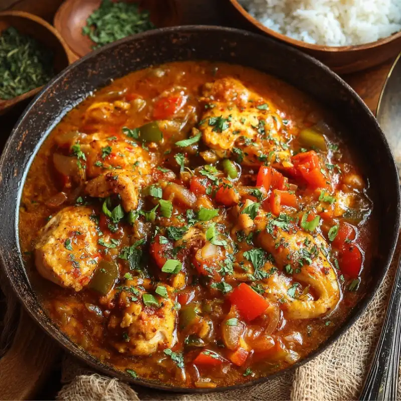 Easy Louisiana-Style Chicken Stew