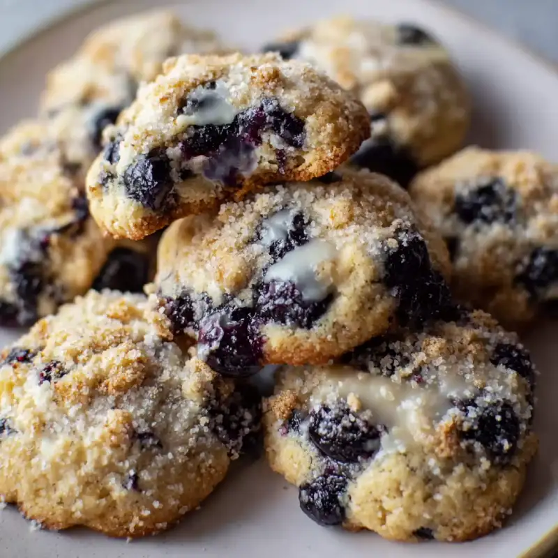 Blueberry Muffin Cookies