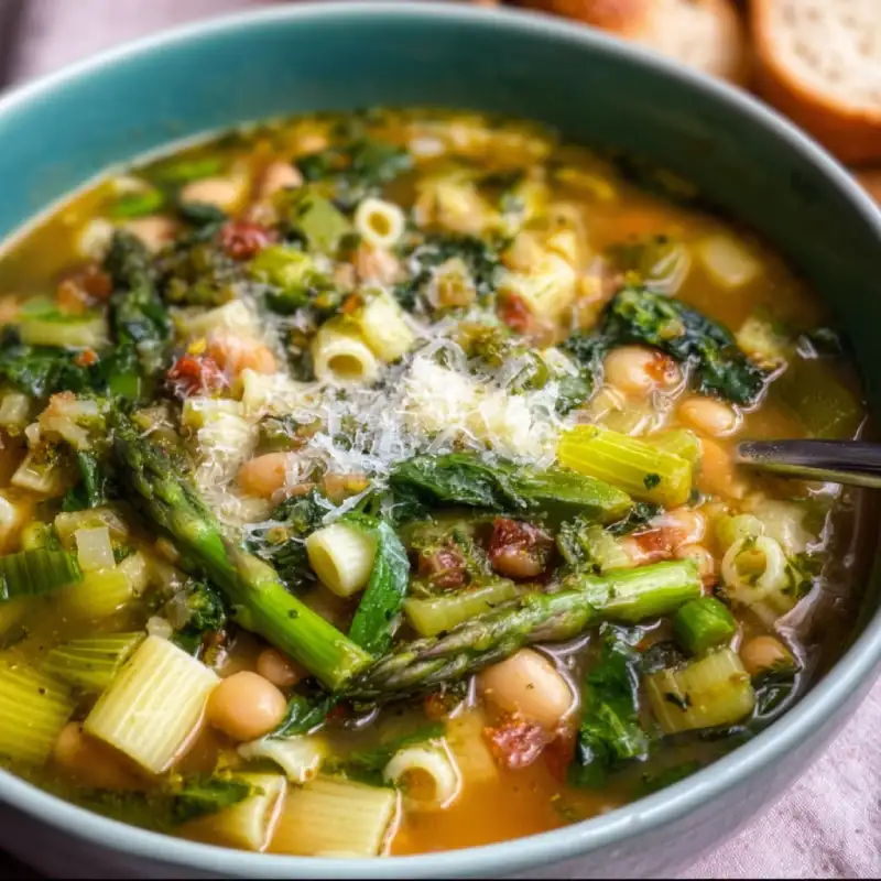 Spring Minestrone Soup