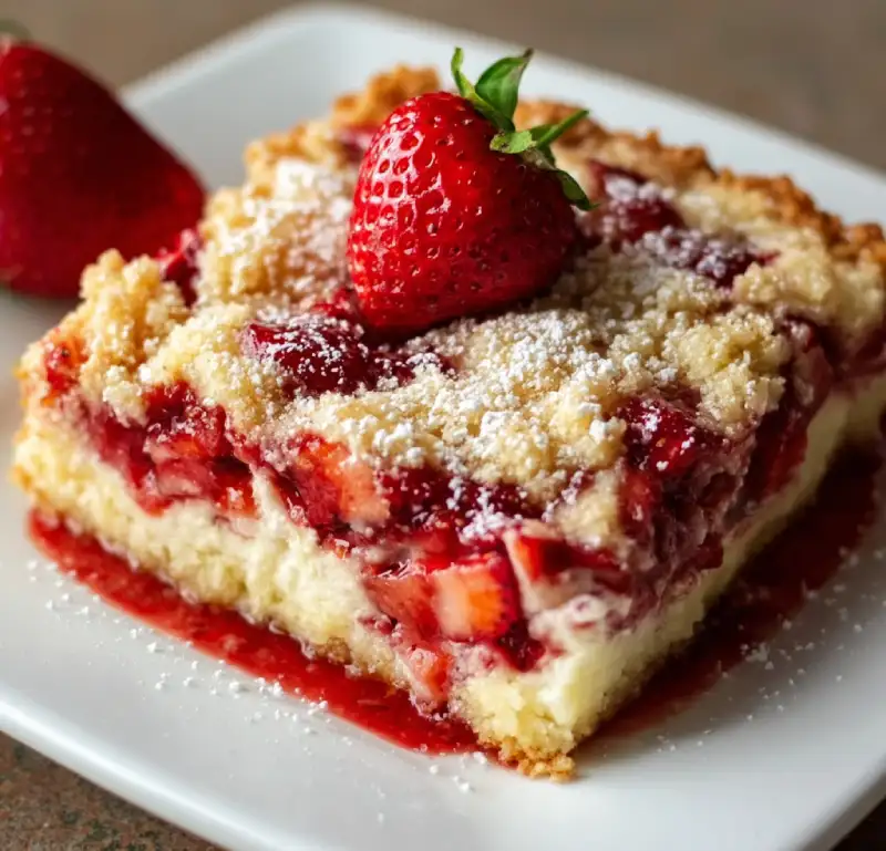Strawberry Cheesecake Dump Cake: Easy Recipe Guide