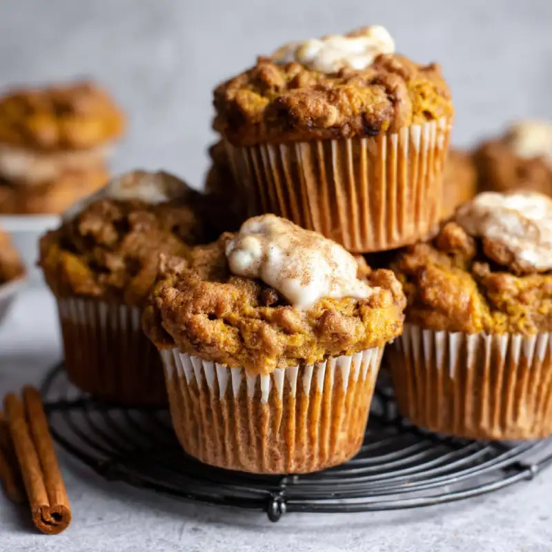 Pumpkin Banana Muffins