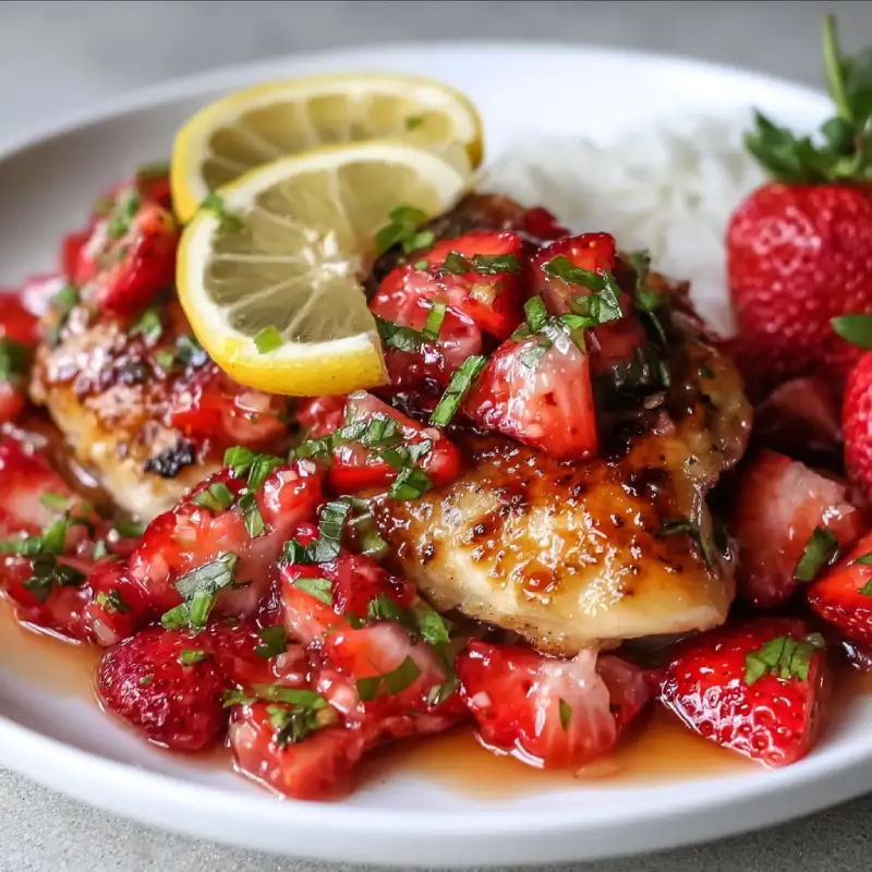 Strawberry Lemon Chicken