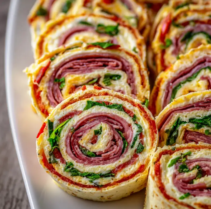 Italian Pinwheel Sandwiches