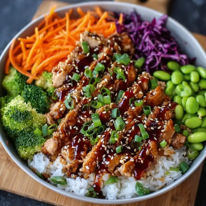 Teriyaki Turkey Rice Bowls