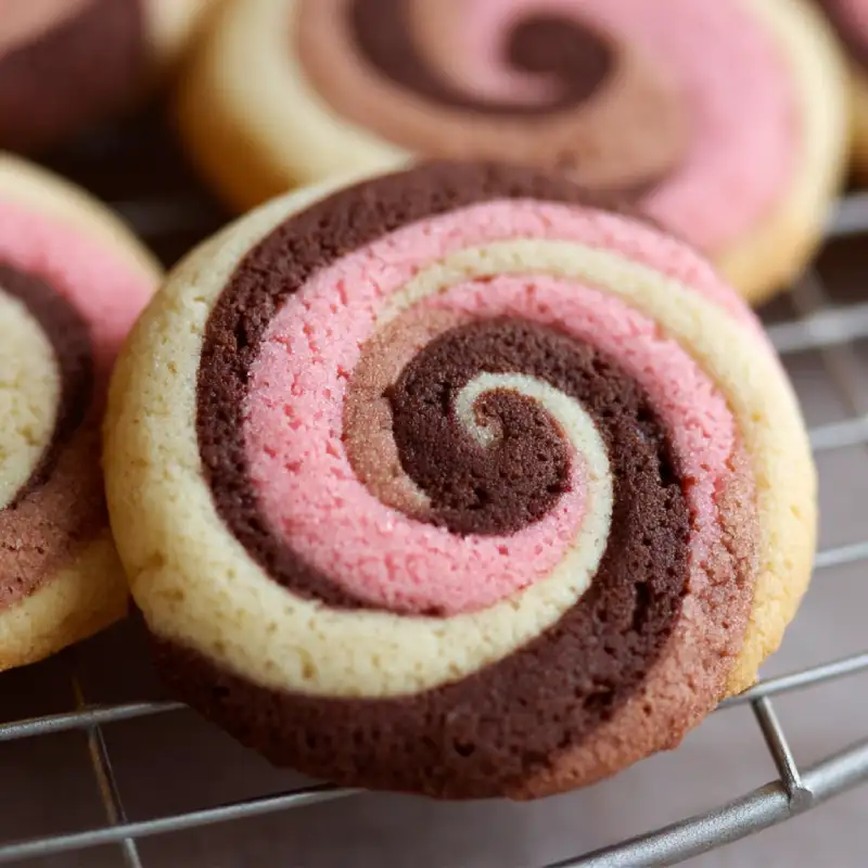 Neapolitan Swirl Cookies: Delicious Recipe