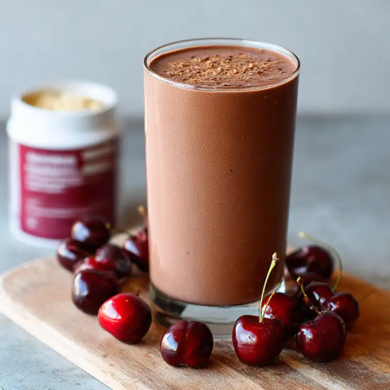 Chocolate Cherry Protein Shake: Delicious Recipe Guide