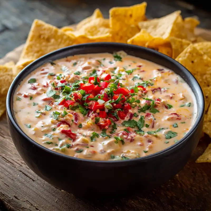 Creamy Crockpot Rotel Dip: Easy Recipe