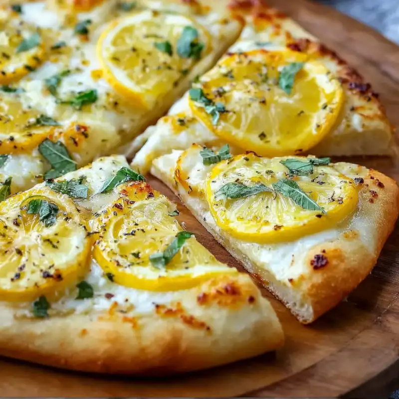 Summer Lemon Pizza