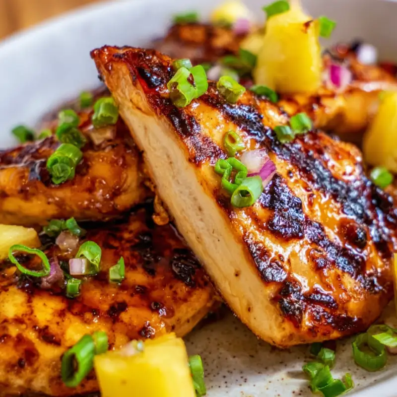 Grilled Aloha Chicken