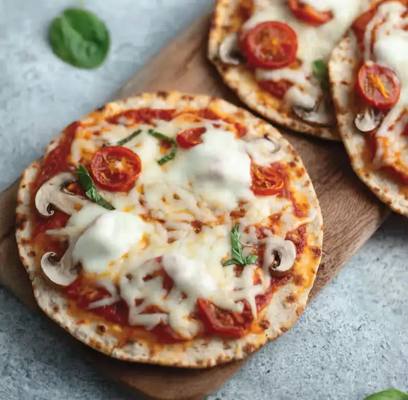 Low Cholesterol Pita Pizza