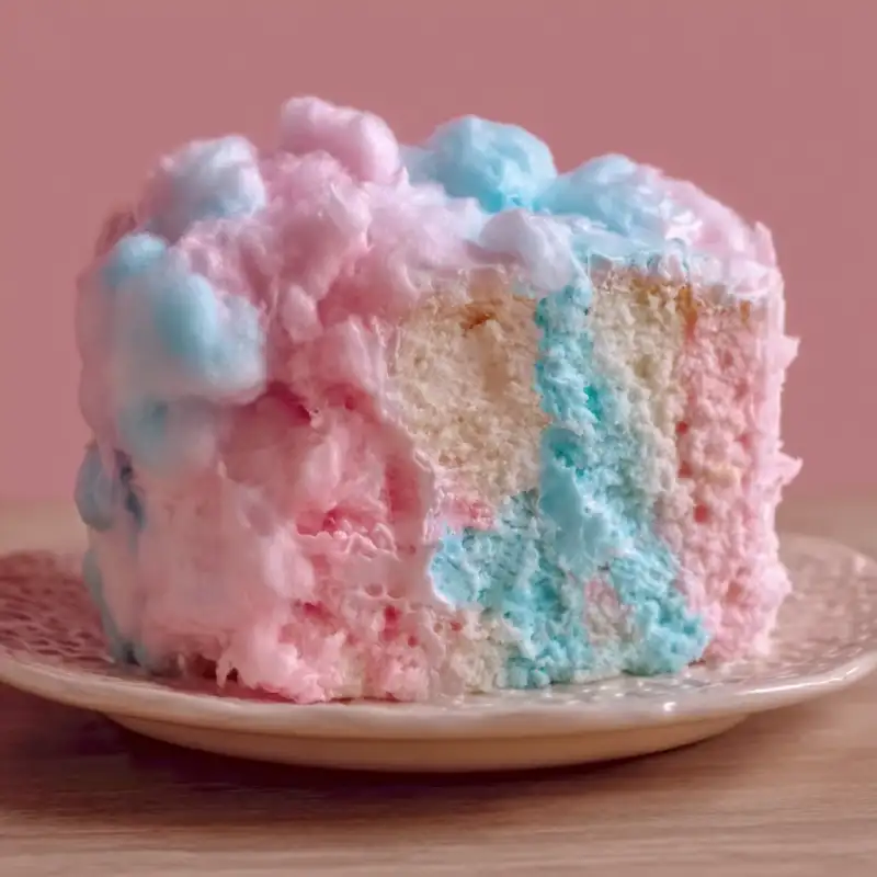Cotton Candy Cake