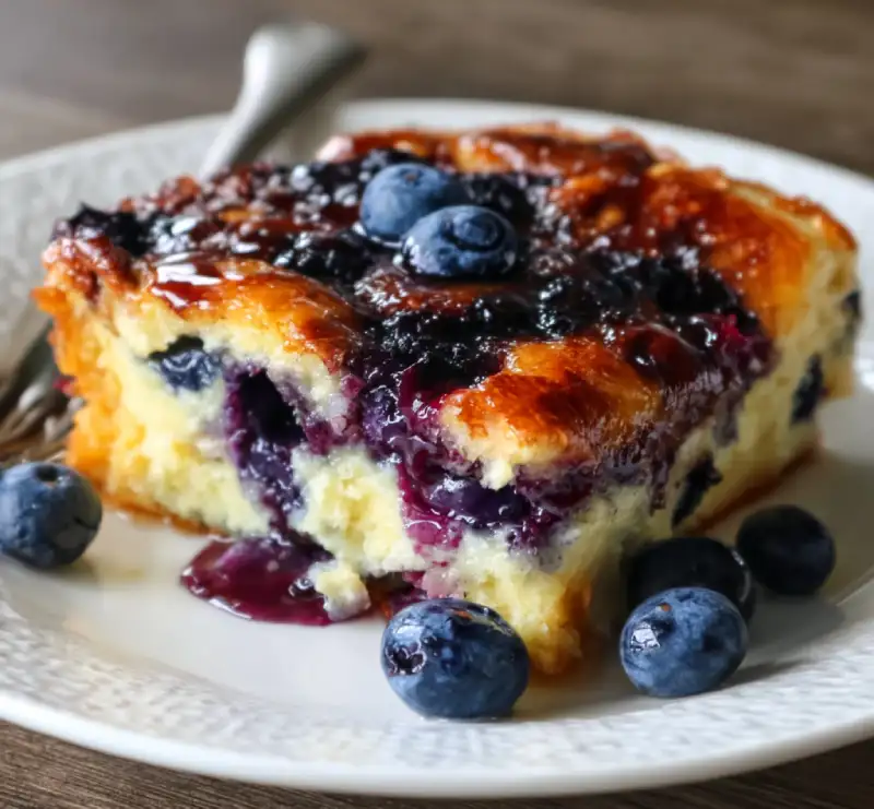 Blueberry Buttermilk Pancake Casserole: Delicious Recipe