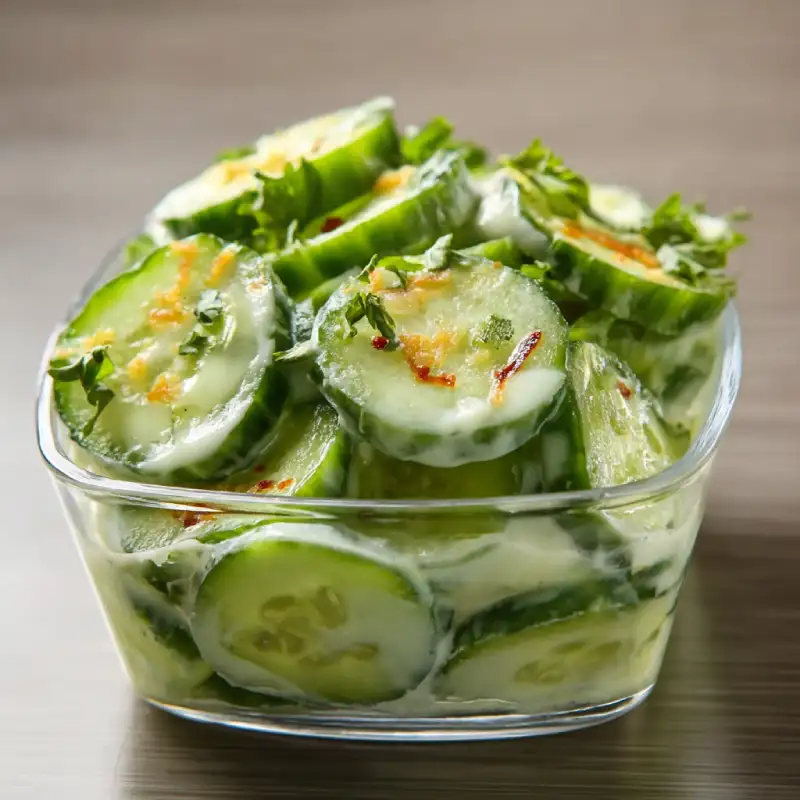 Fresh Cucumber Snack