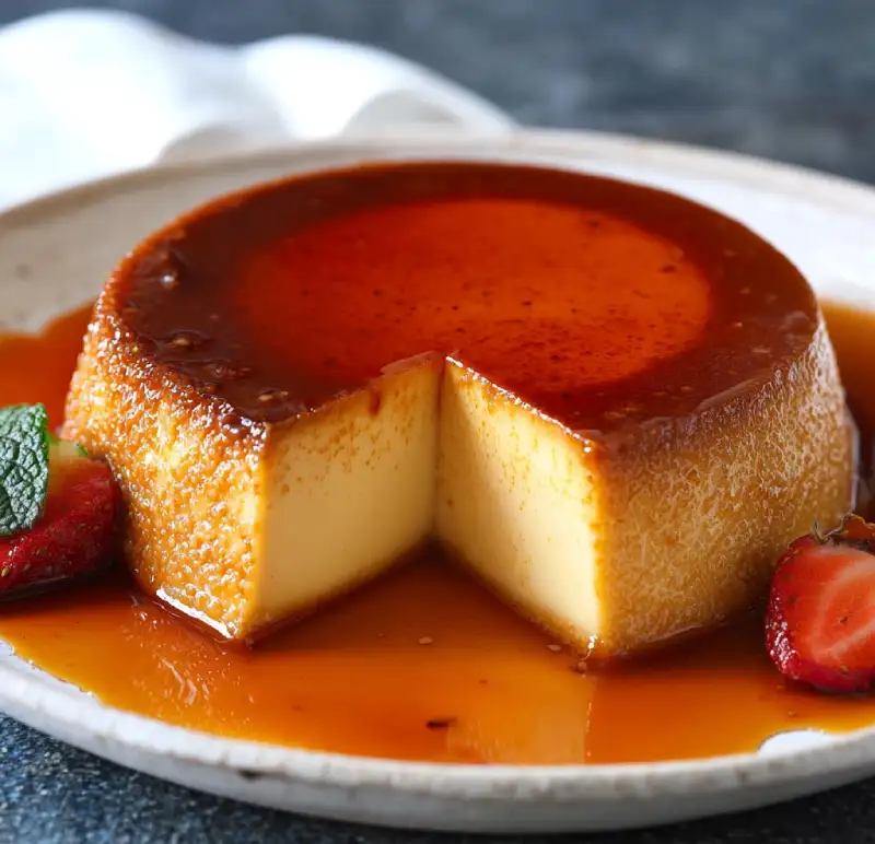 Flan Napolitano