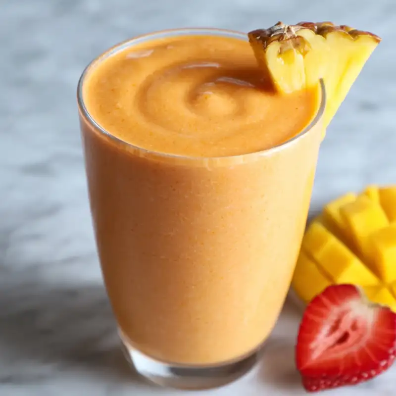 Tropical Sunrise Protein Smoothie: Delicious Recipe