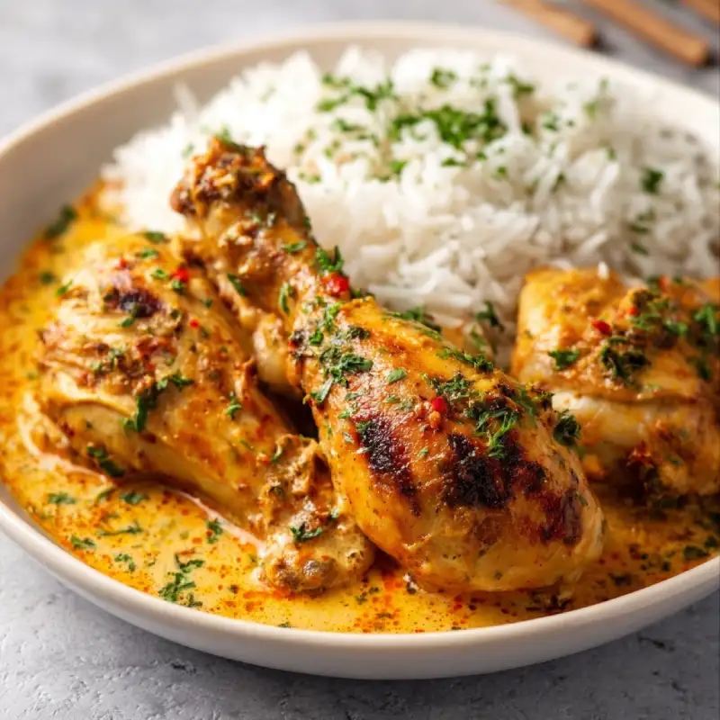 Creamy Paprika Chicken Drumsticks