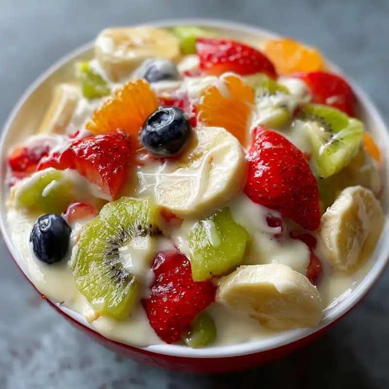 Creamy Fruit Salad: Delicious Recipe Guide