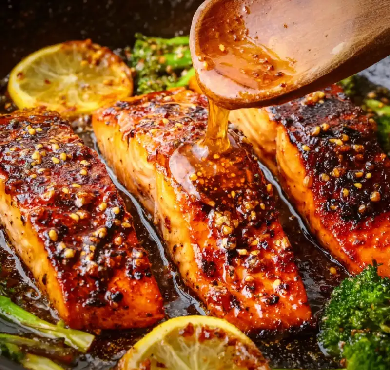 Hot Honey Salmon