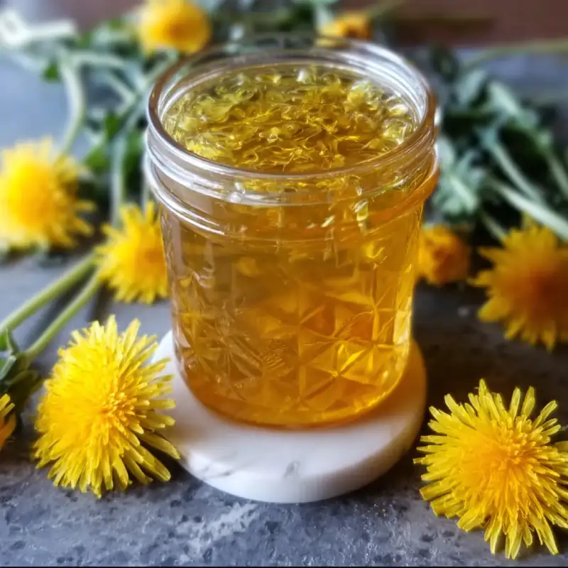 Fresh Dandelion Jelly